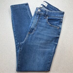 A&F Curve‎ Love Super Skinny Ankle Jean 27 Short Medium Wash